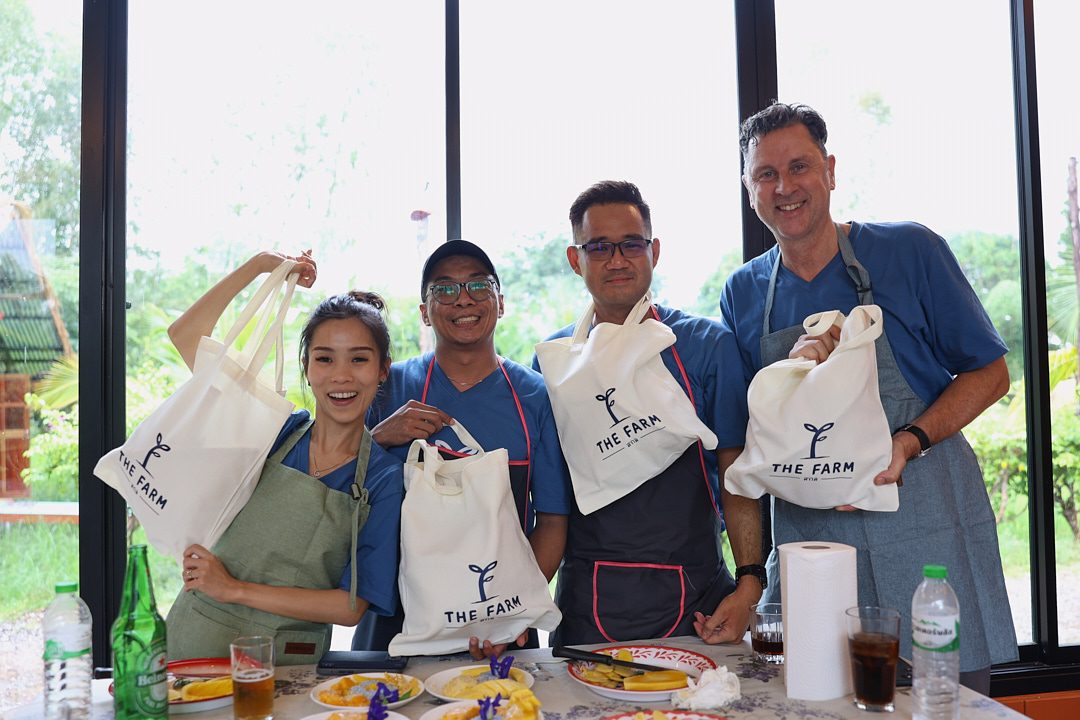 Leadership team from across Asia at The Farm